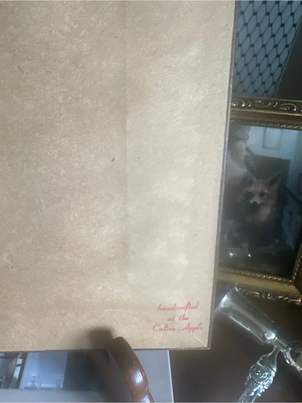 Vintage Scherenschnitte Framed Picture